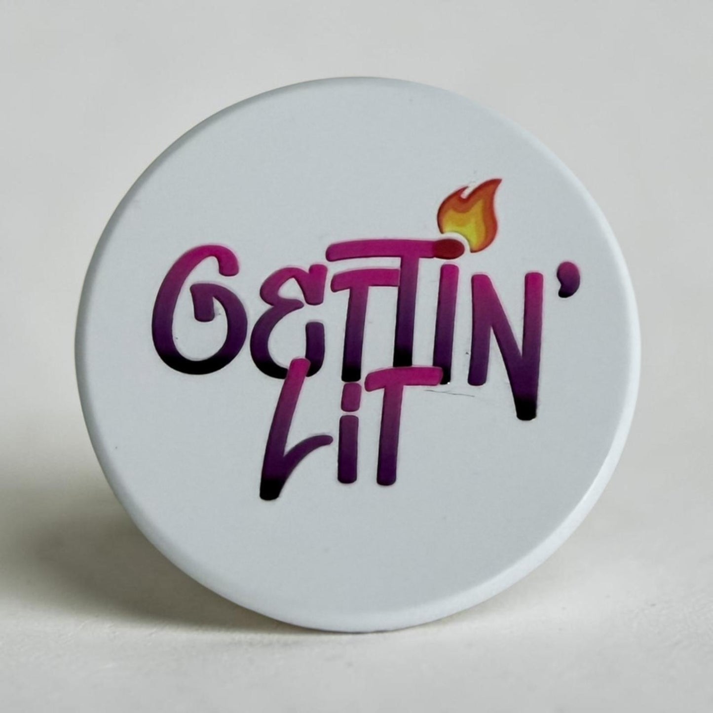 GetTin Lit Travel Tin White