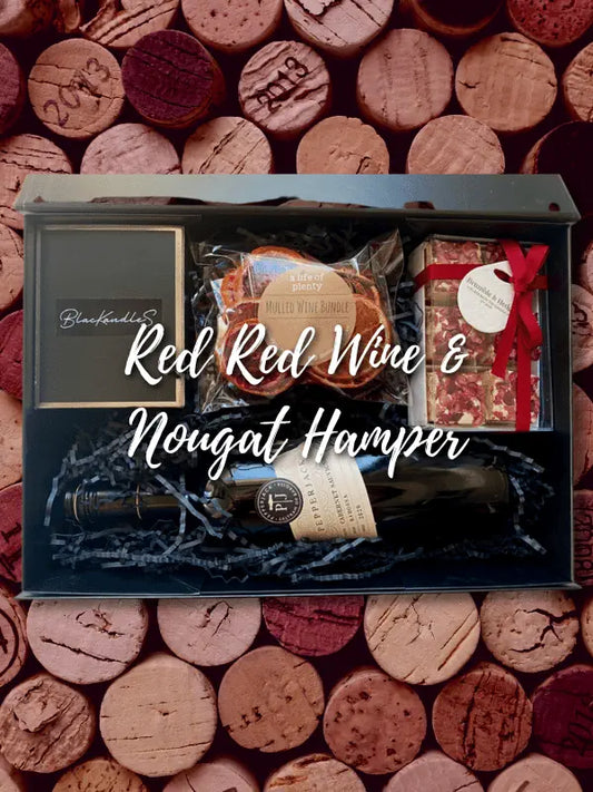 Red Red Wine &amp; Nougat Hamper